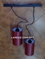 LUSTRE MODERNE ROSII LC-809 RED  PRET = 225 RON